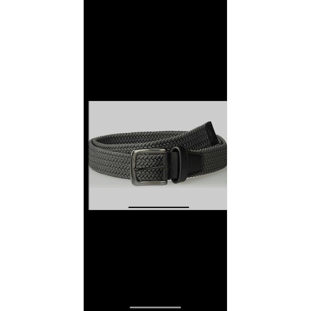 Nike Men's‎ Woven Stretch Golf Belt, Dark Smoke Gray Size 38-40